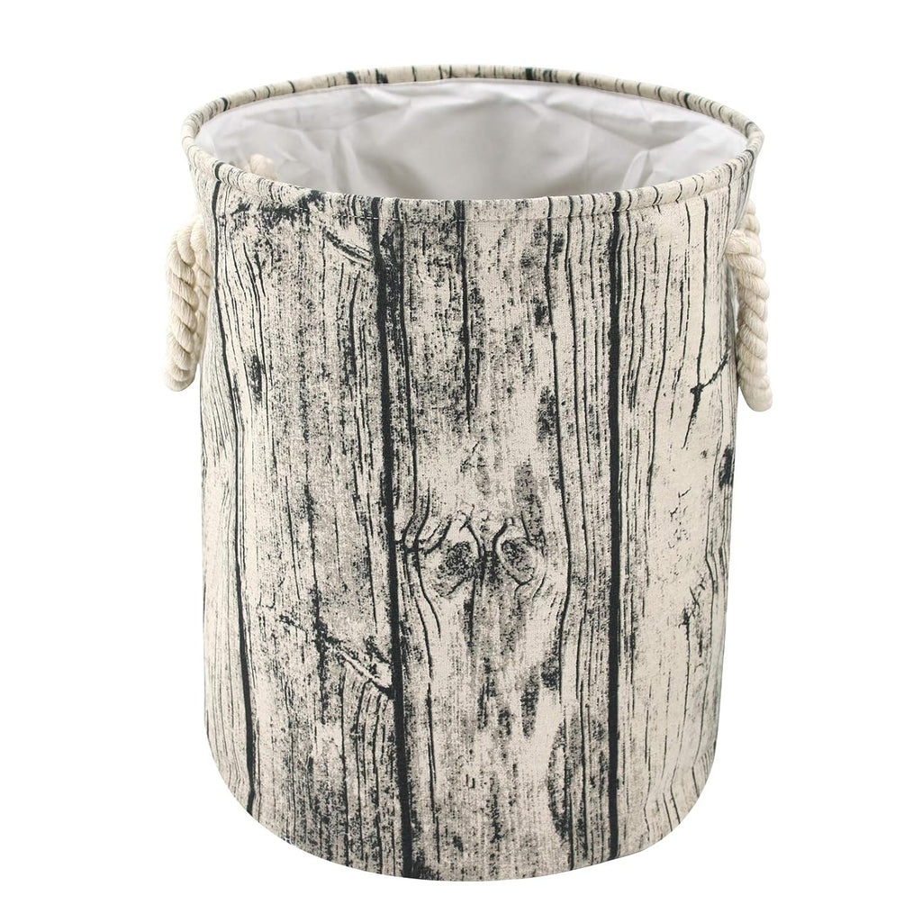 Large Canvas Fabric Waterproof Laundry Basket with Handles S2364