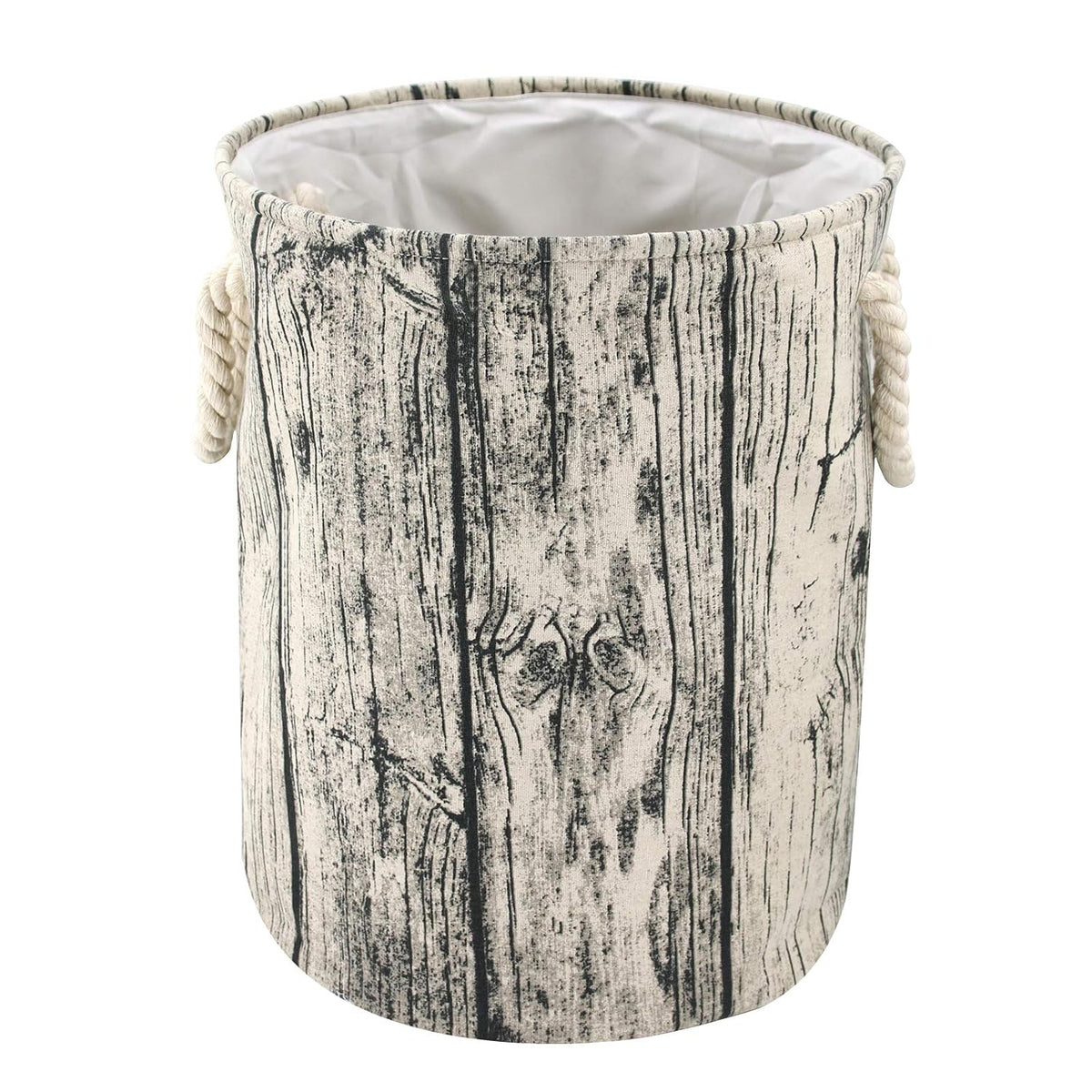 Large Canvas Fabric Waterproof Laundry Basket with Handles S2364