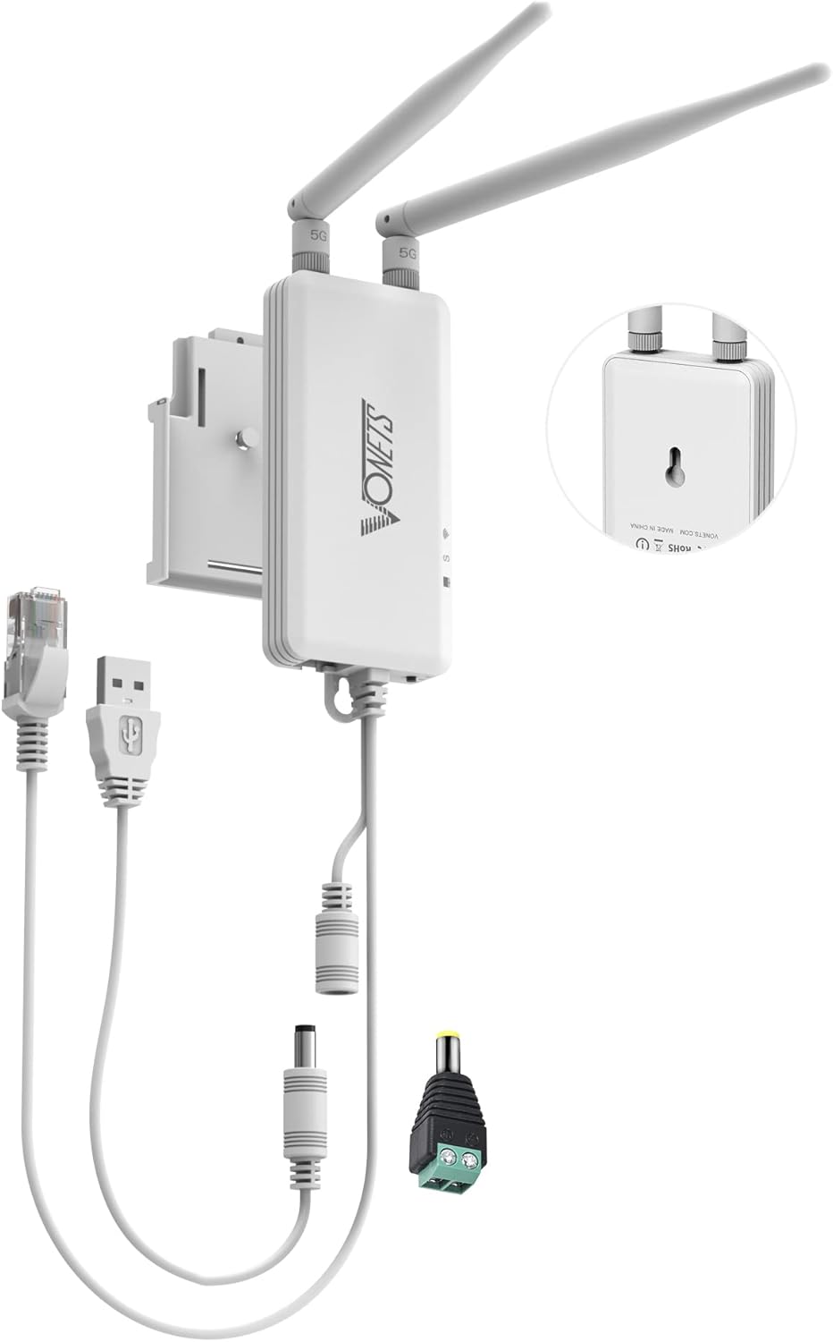2.4GHz WiFi Bridge Ethernet Wireless Repeater Pack of 2 O256