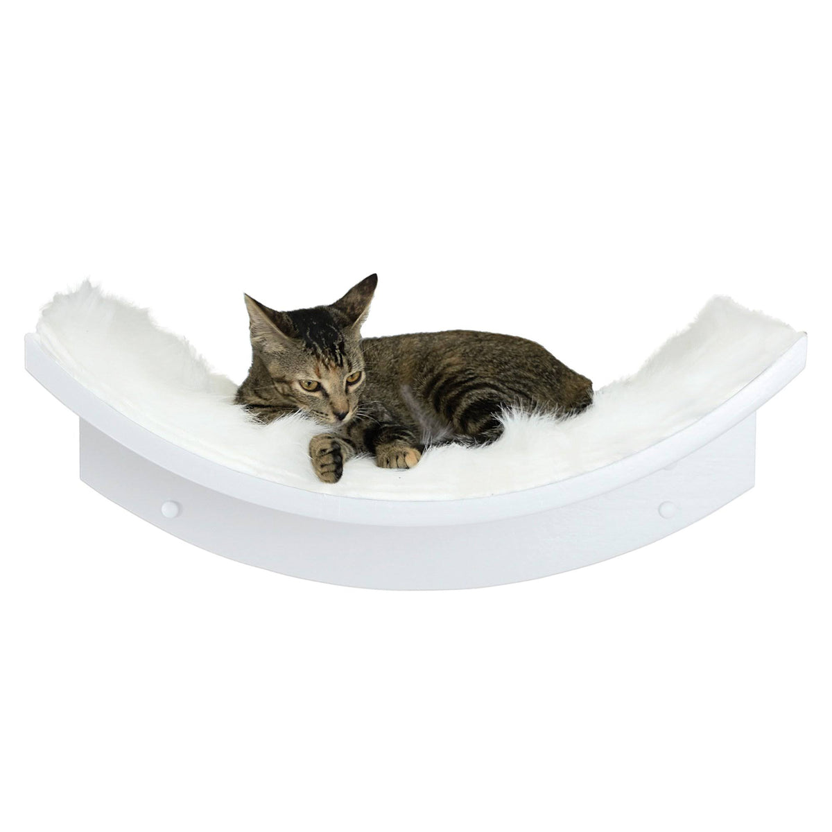 Refined Feline Lotus Leaf Cat Shelf B338