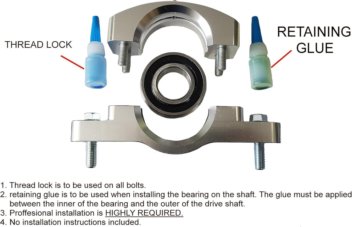 Replacement Driveshaft Carrier Bearing N44243