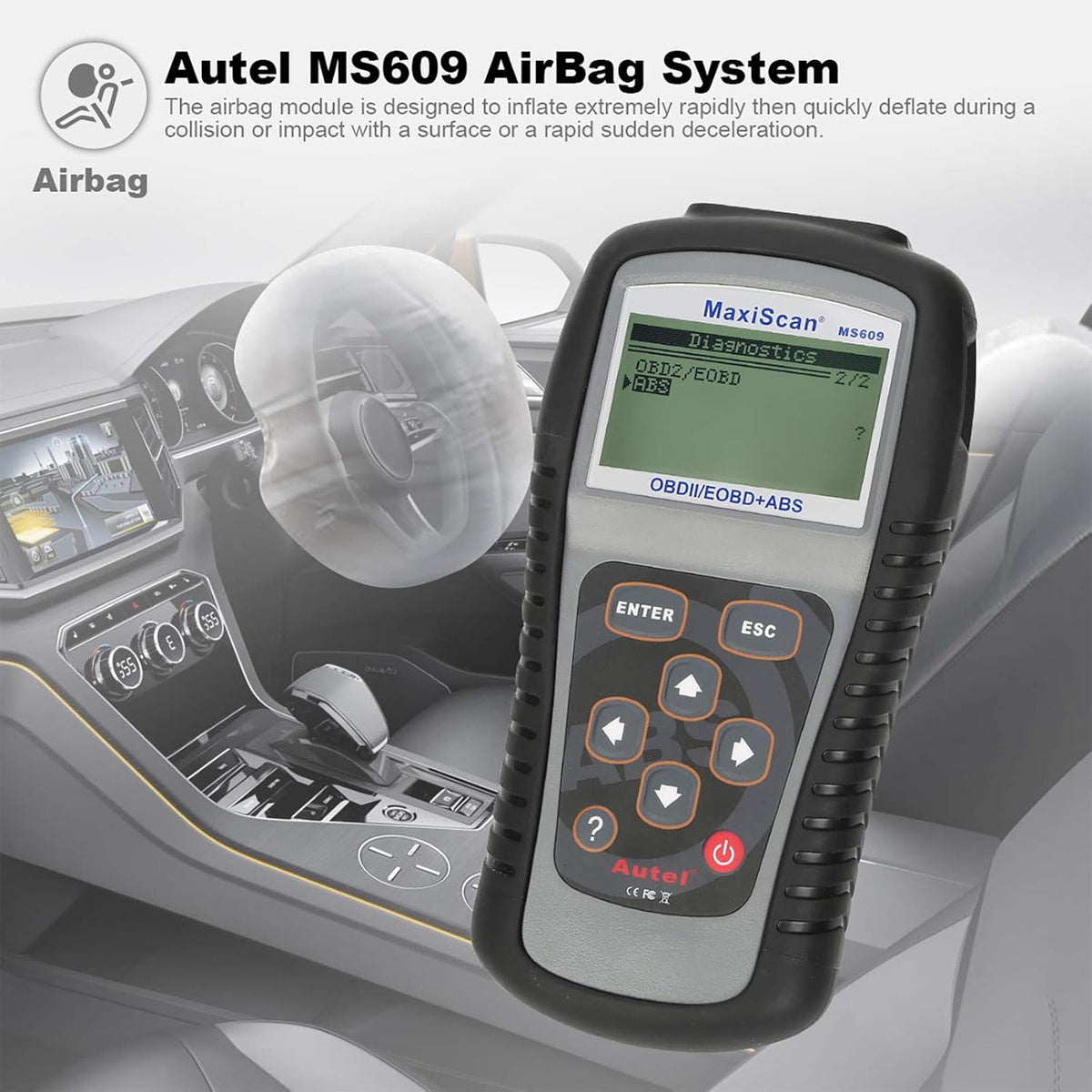 OBD2 Scanner ABS Diagnostics V9019