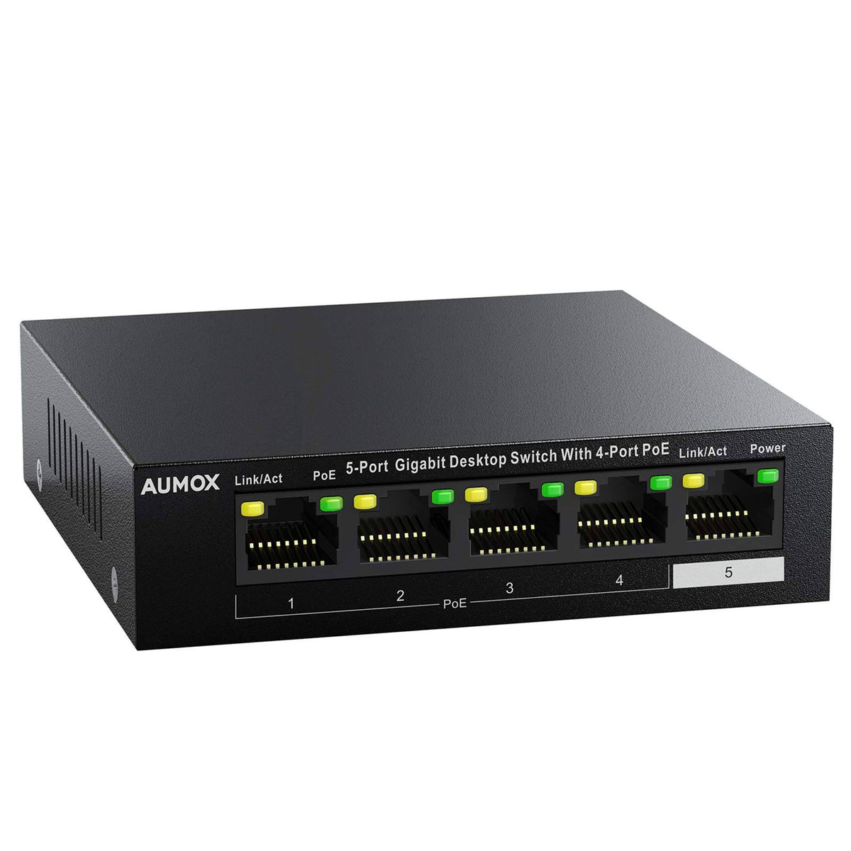 5 Port Gigabit Ethernet PoE Switch V767