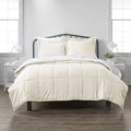 Reversible Down Alternative Comforter King Cal King I66753
