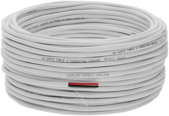 500ft 16 AWG 2 Conductor Speaker Cable Q5909