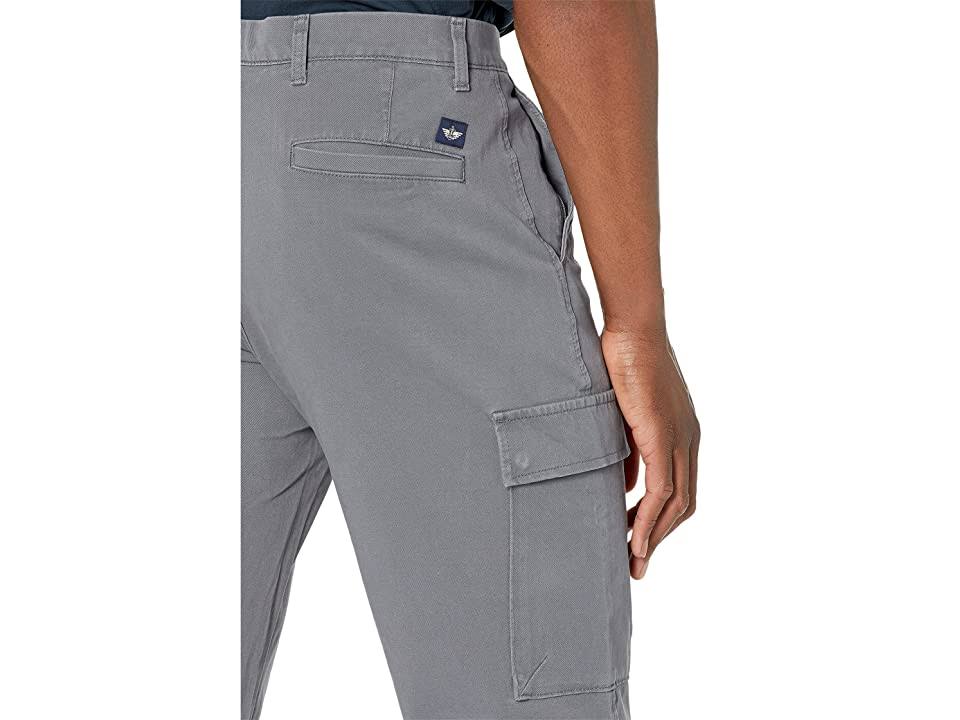 Grey Straight Fit Cargo Pants X24158