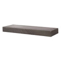 Large Black Wood Floating Wall Shelf Y85272