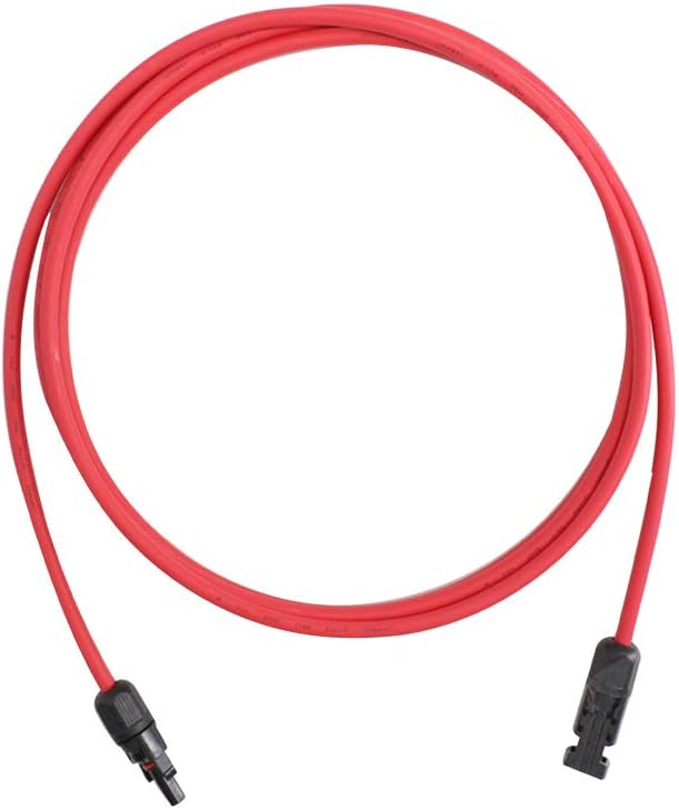 10 AWG 50 Feet Solar Extension Cable with Female and Male Connector S745532