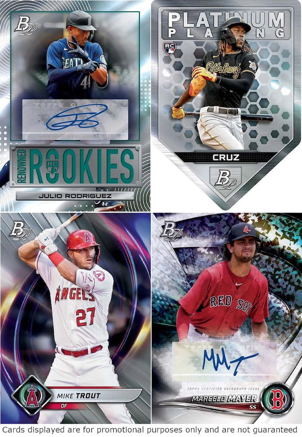 Bowman Platinum Baseball Trading Cards Blaster Box F98813