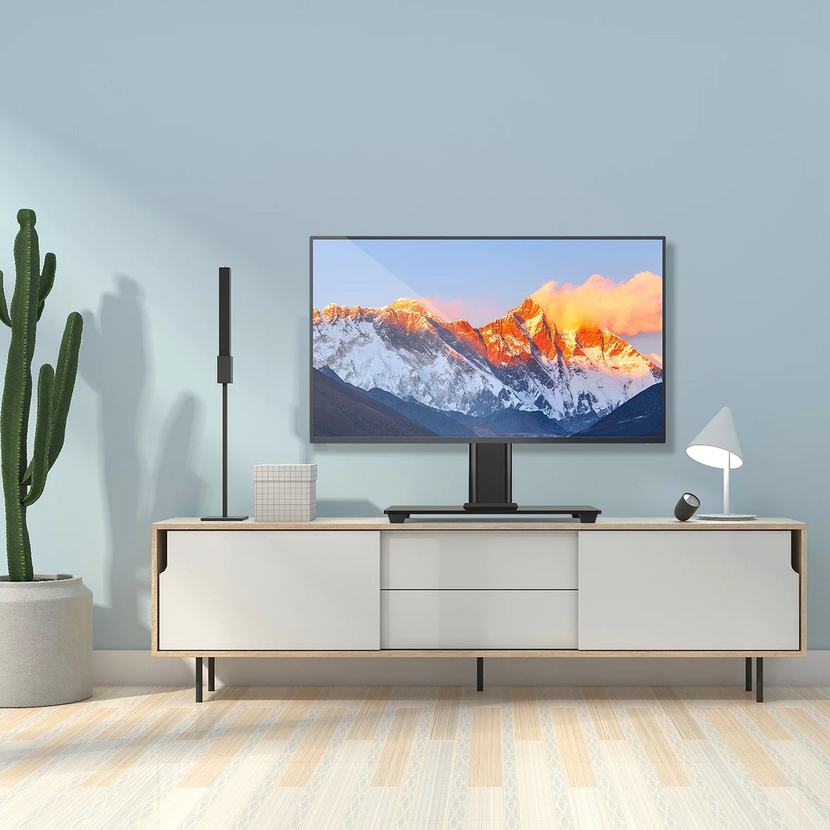 Universal TV Stand for 37-55 inch LCD LED TVs Height Adjustable R160