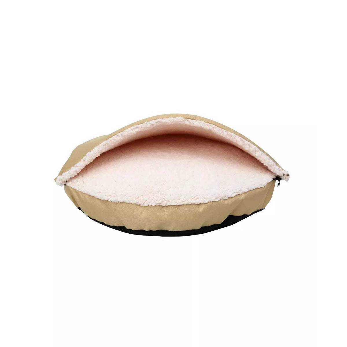 Oxford Sherpa Pet Cave and Round Pet Bed N6685