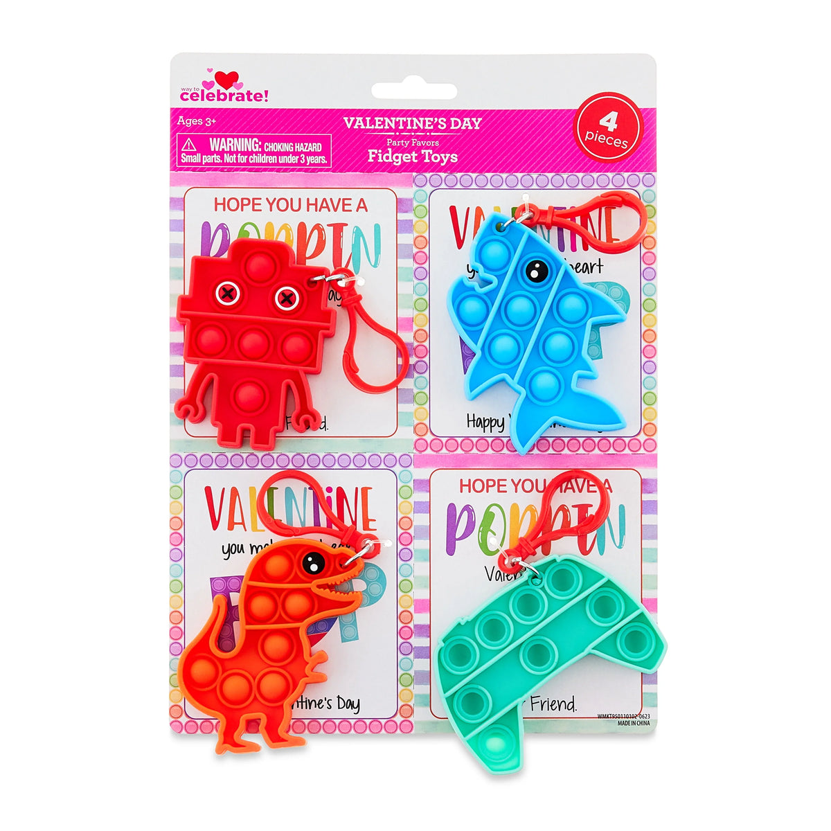 Fidget Toys Multi-color 4 Count I225519