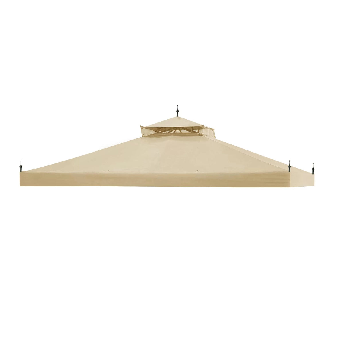 10'x10' 2 Tier Grey Canopy Cover D926851