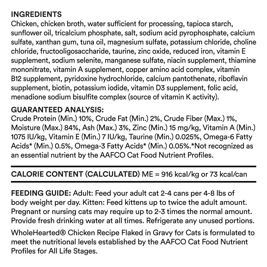 Chicken Recipe Flaked In Gravy Cat Food G218922