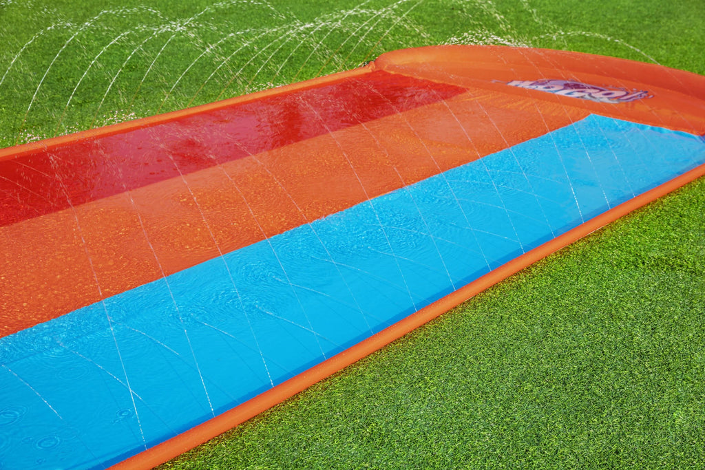 16' Triple Water Slide with Splash Ramp T94699