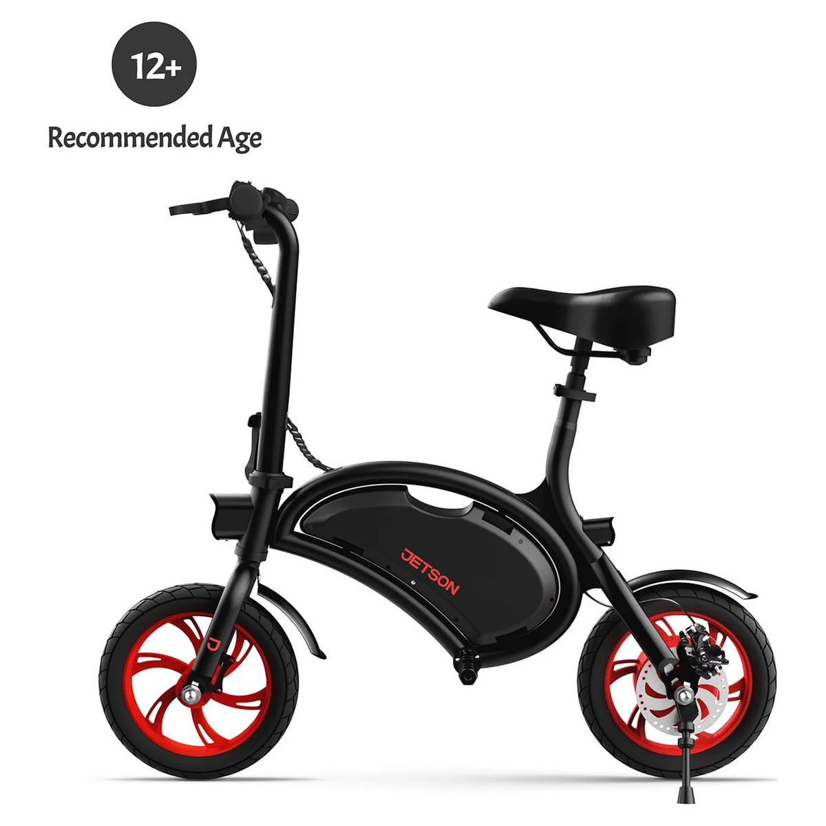 Folding Electric Ride-On with Twist Throttle, Black S32333