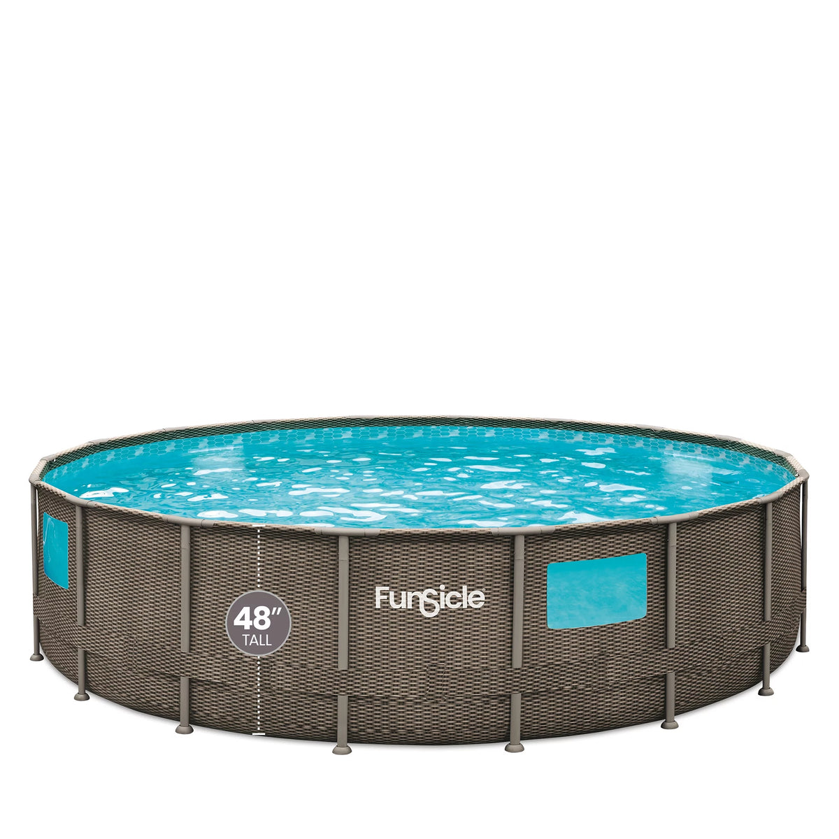 18 ft Round Above Ground Frame Swimming Pool H267