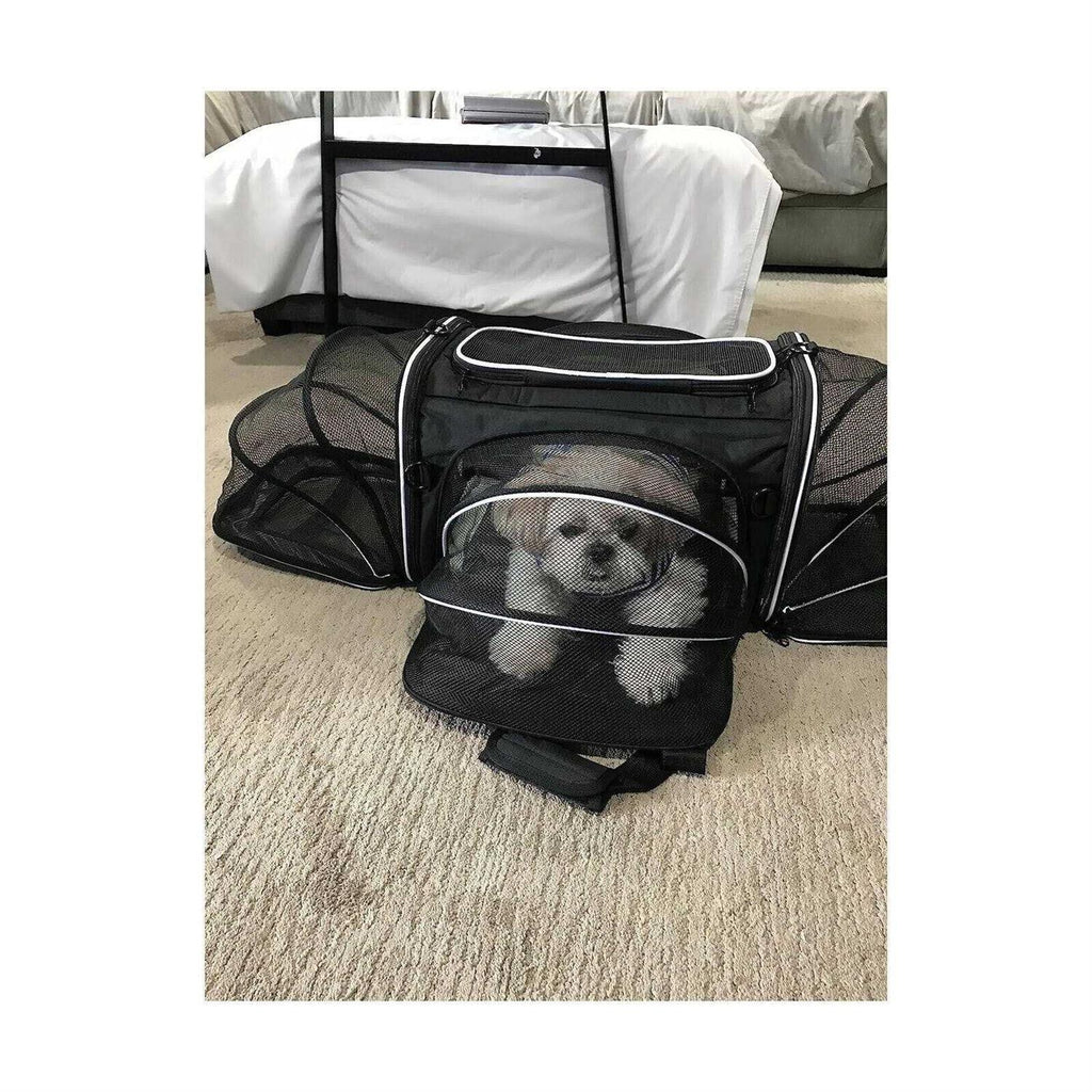 Soft Sided Pet Carrier 4 Expandable Collapsible J996