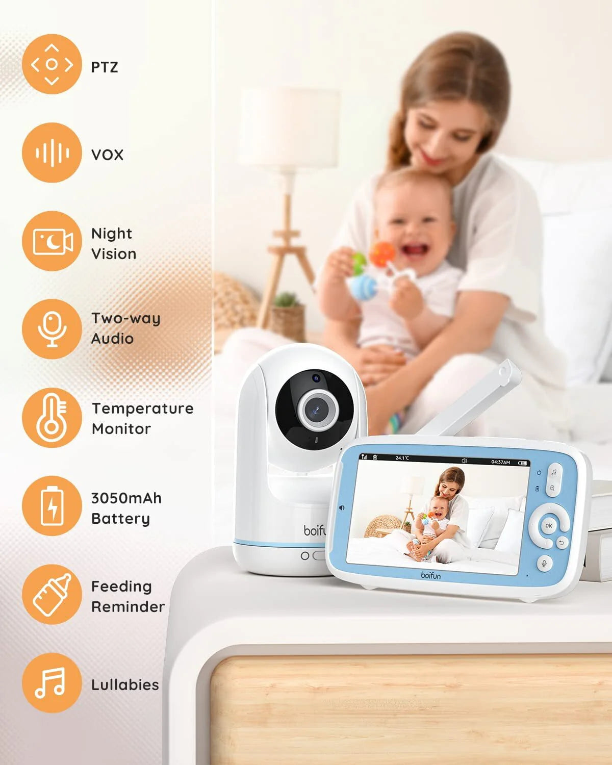 Baby Monitor with Camera and Audio L78911