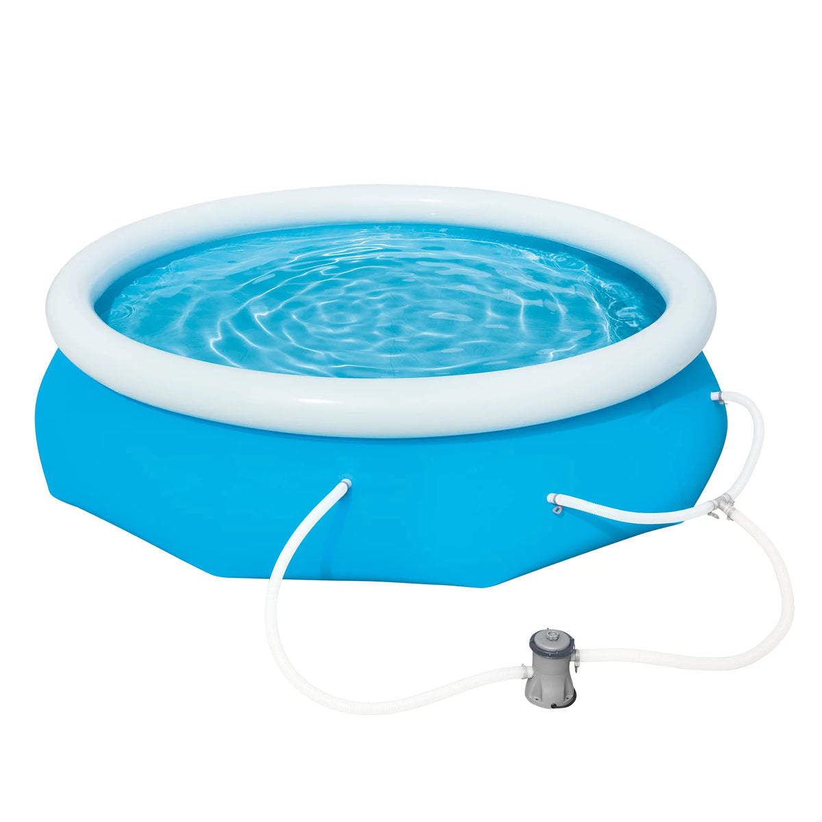 10' x 30" Round Inflatable Above Ground Pool Set N844