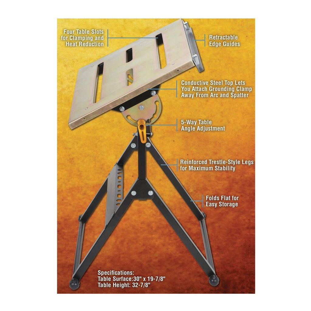 Adjustable Steel Welding Table V51942