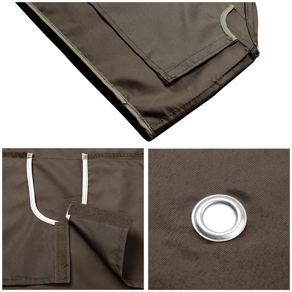 10'x10' 2 Tier Grey Canopy Cover D926851