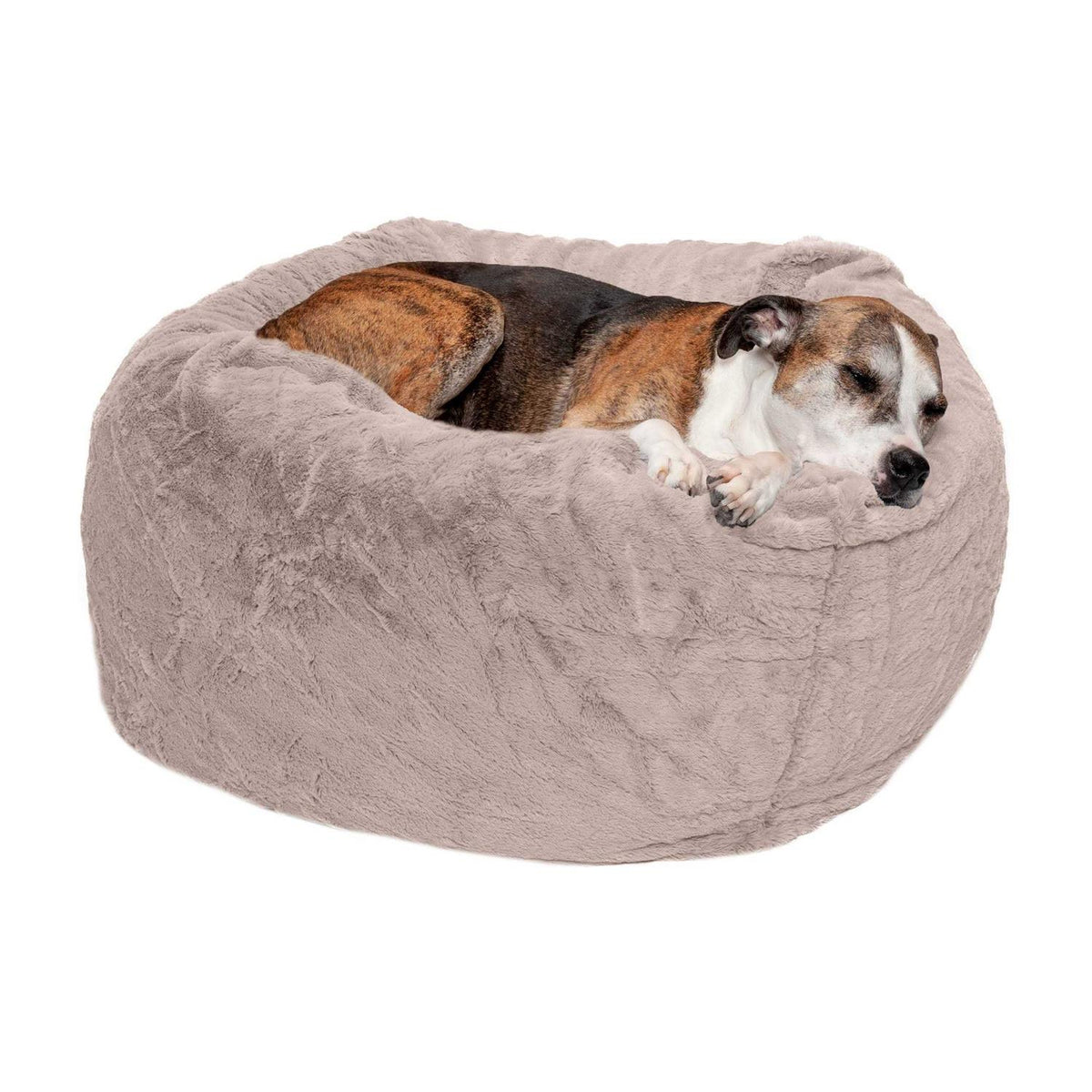 Round Plush Ball Dog Bed N155