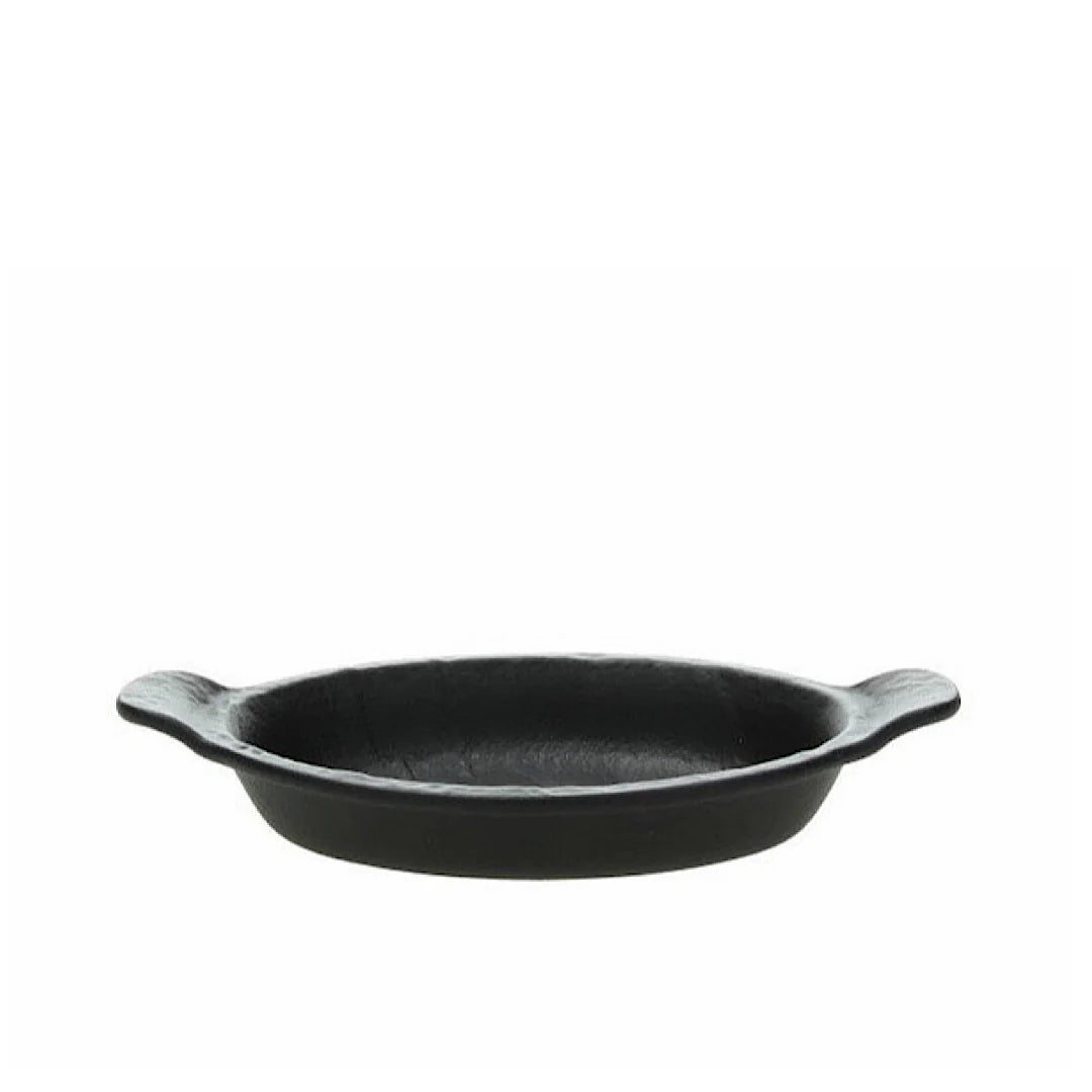 Oval Baking Dish 20.5cm Black M40005