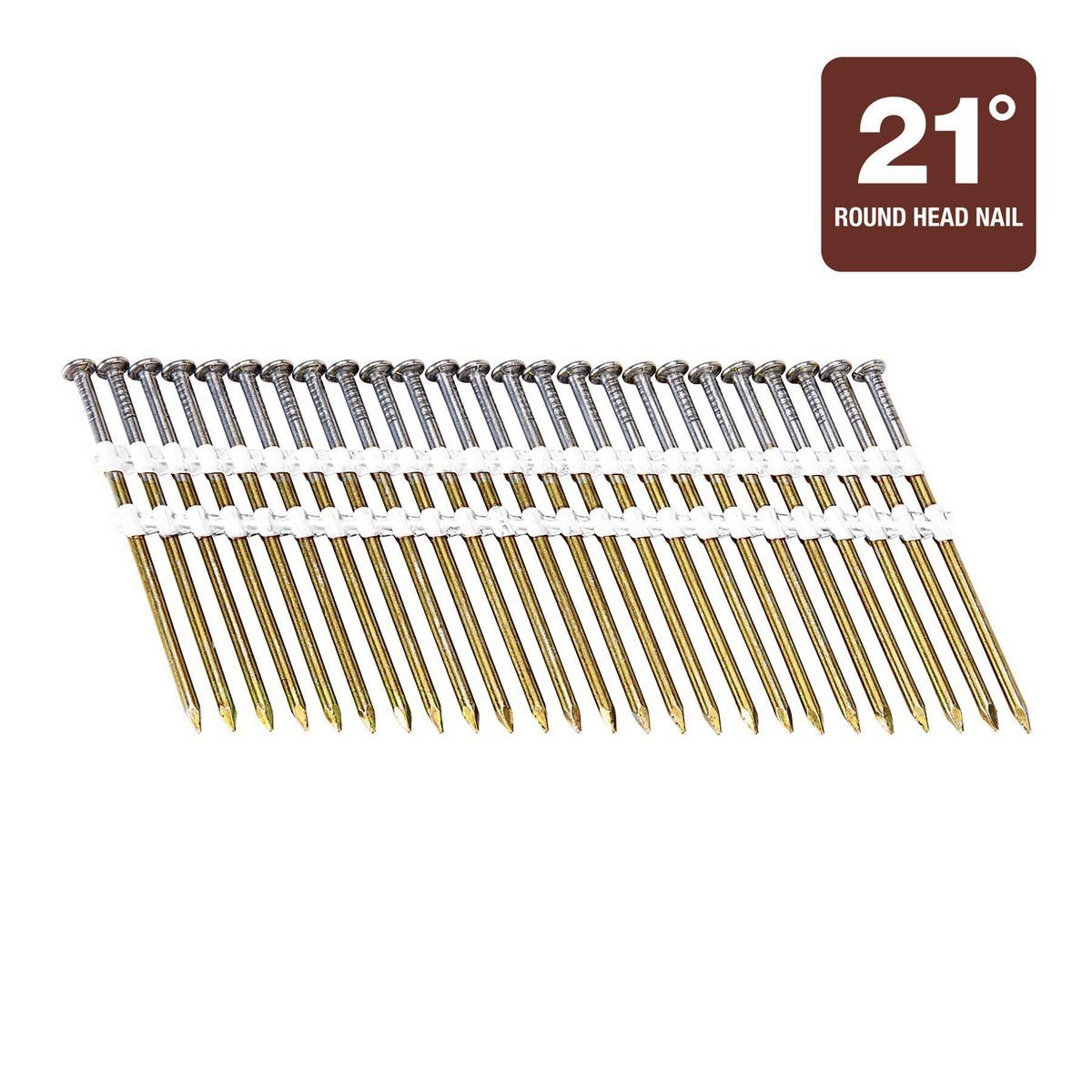 Bright Coated Framing Nails 2500 Pack R93592