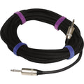 12g Speaker Cable 1/4" to 1/4" 50 ft. Black M6142