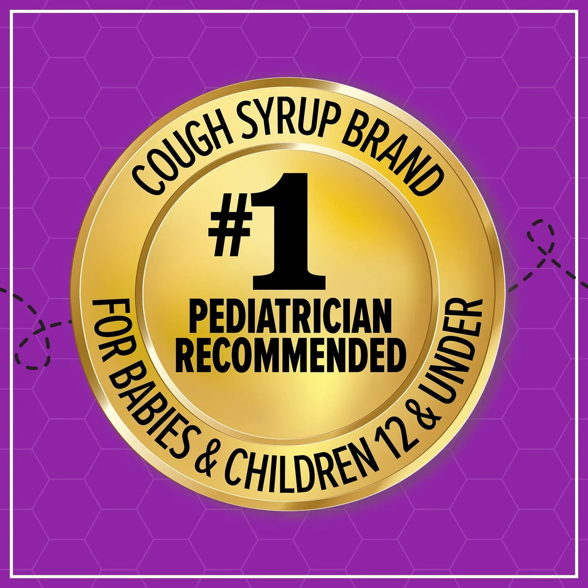 Kids Cough + Immune Daytime with Honey, Vitamin D & Zinc, Mixed Berry, 4FL Oz V245