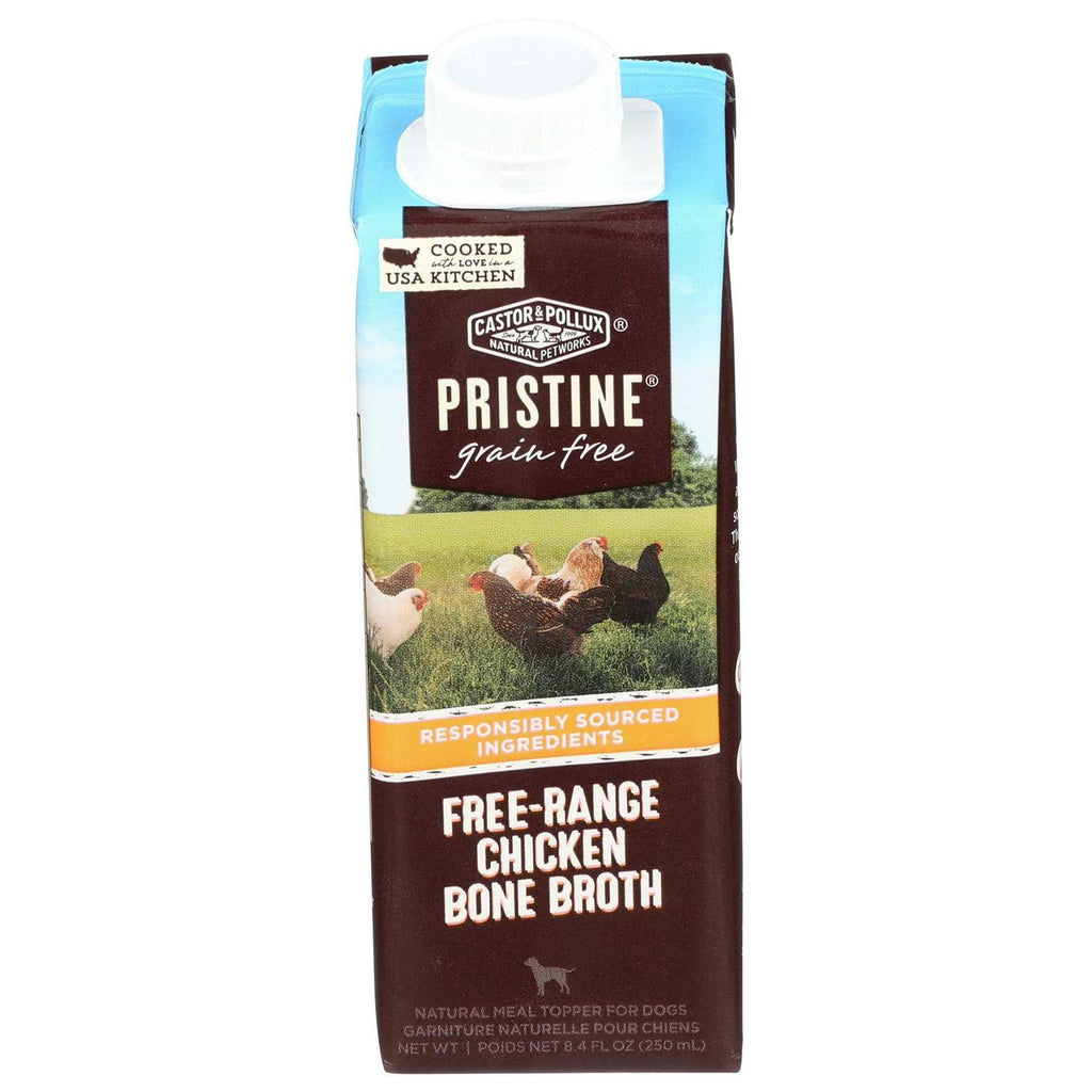 Free-Range Chicken Bone Broth Grain-Free Dog Food Topper I609316