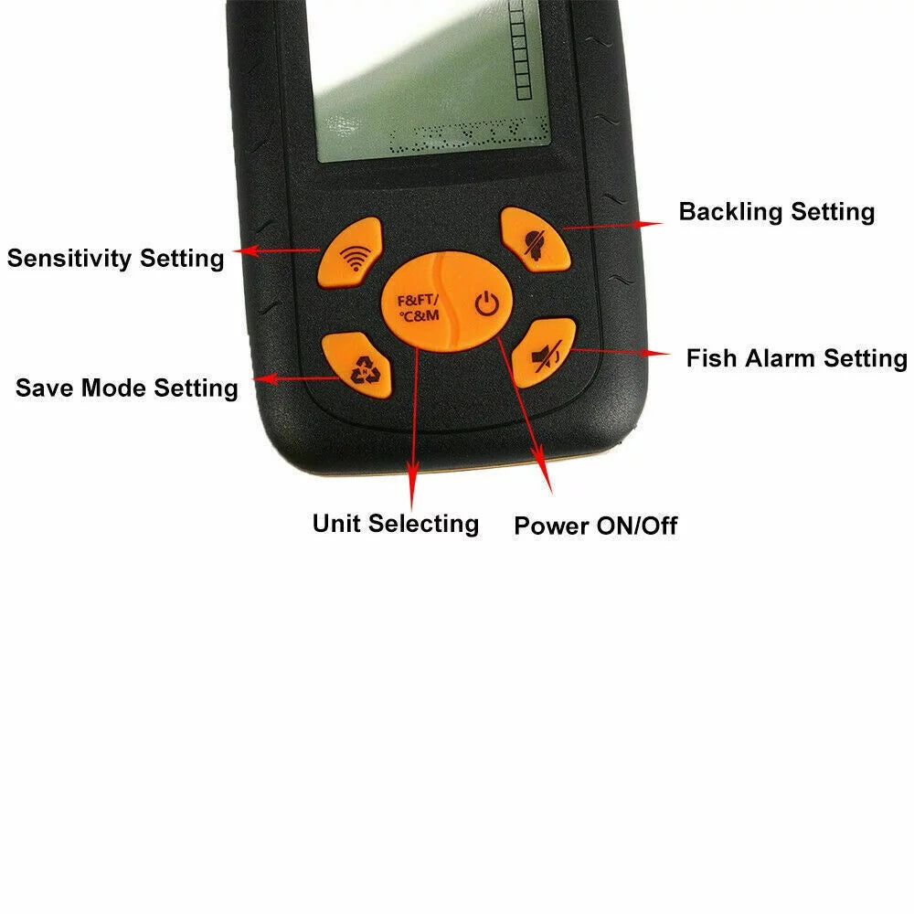Portable Fish Finder Sonar Transducer Z630