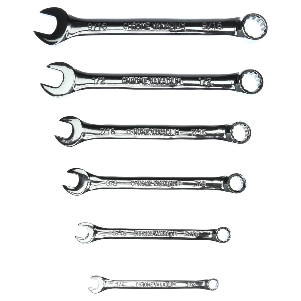 11-Piece Combination Wrench Set with Tool Pouch U799580