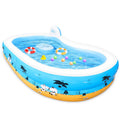 Large Inflatable Pool with Seat and Backrest B253768