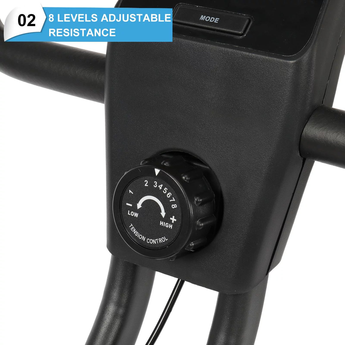 Folding Magnetic Stationary Exercise Bike Z261