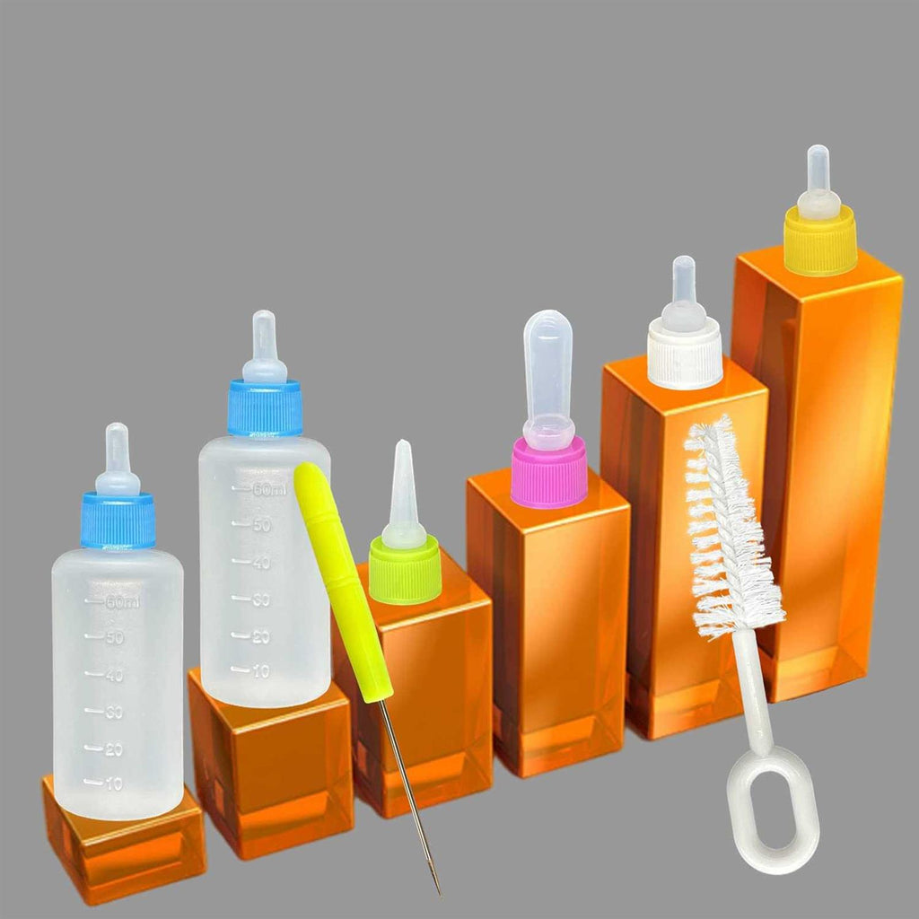 Pet Bottle Kit Squeeze Liquid Bottle Replaceable Silicone Teat K412
