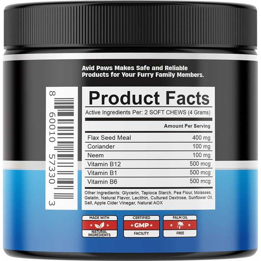 Dog Flea and Tick Chewable Tablets A9433