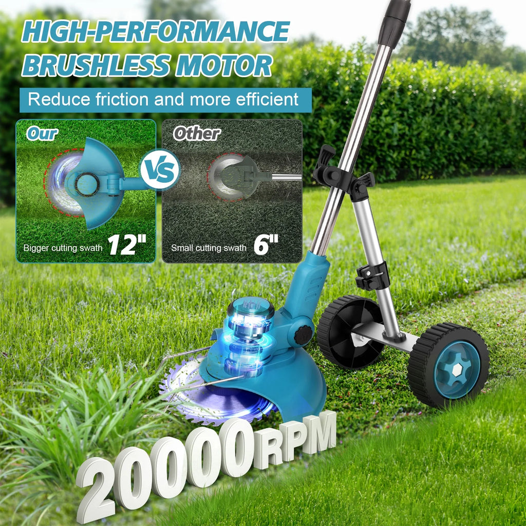 Cordless Electric String Trimmer Edger Z719