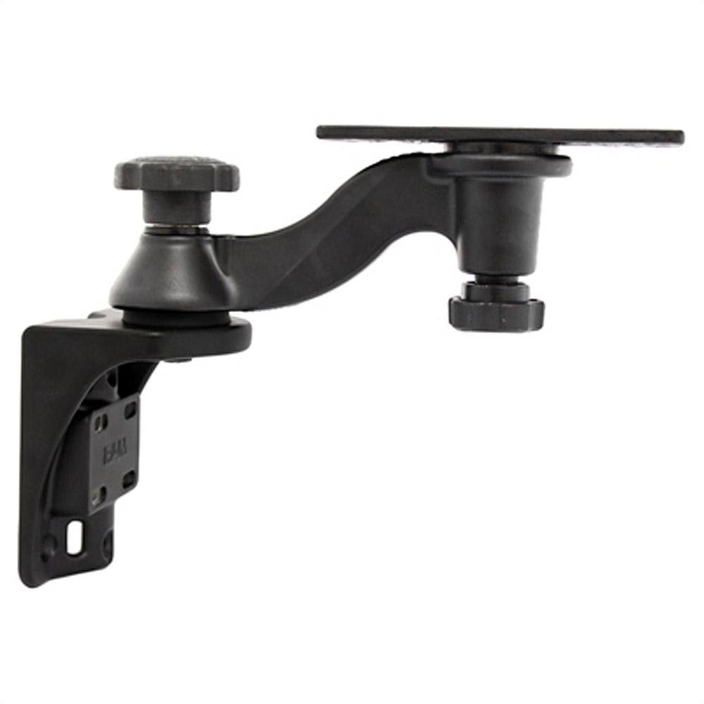 Black Single Swing Arm Vertical Mount System E2776