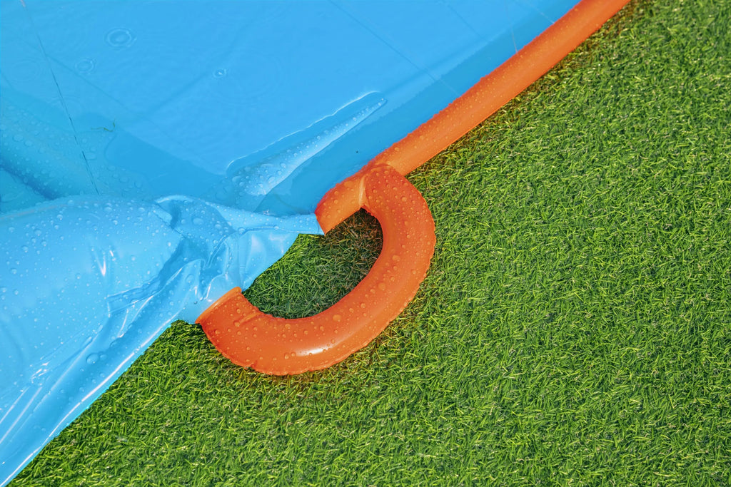 16' Triple Water Slide with Splash Ramp T94699