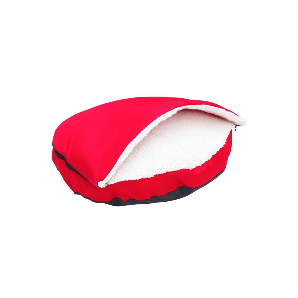 Oxford Sherpa Pet Cave and Round Pet Bed N6685