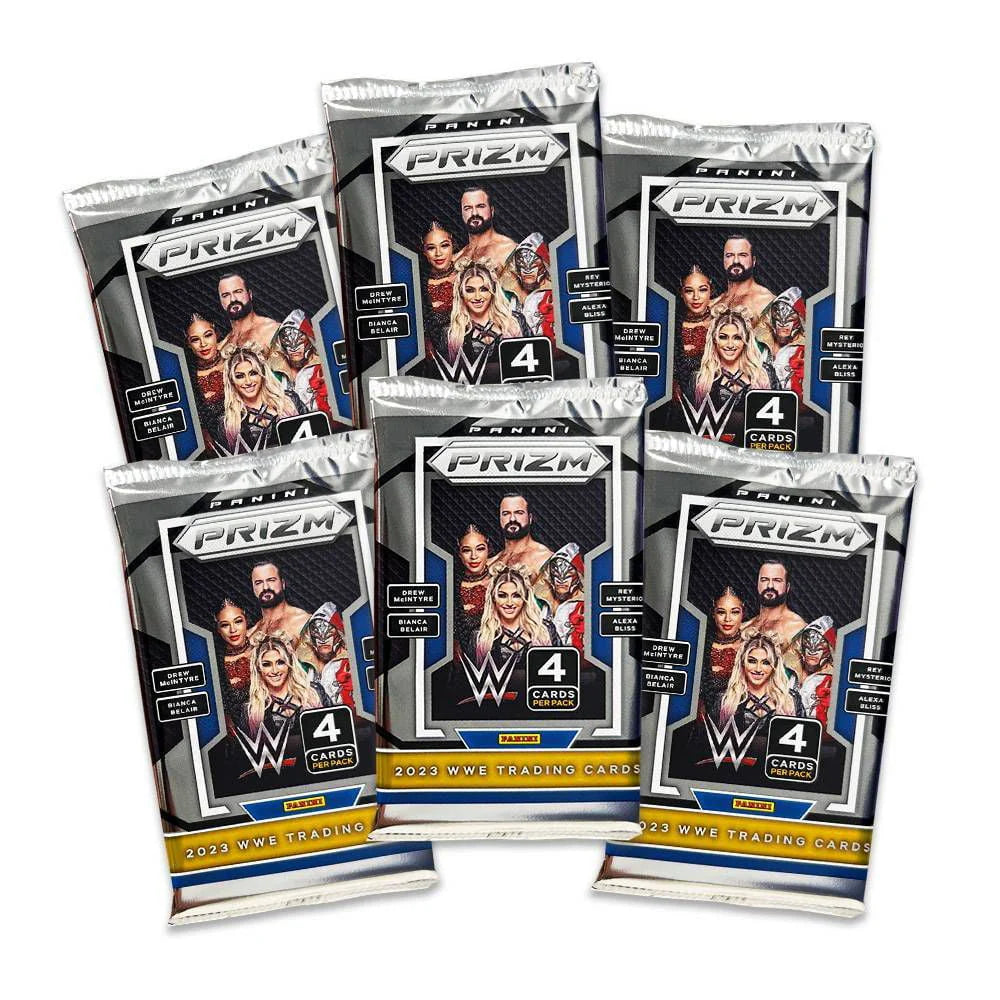 WWE Prizm Trading Cards Blaster Box X955946