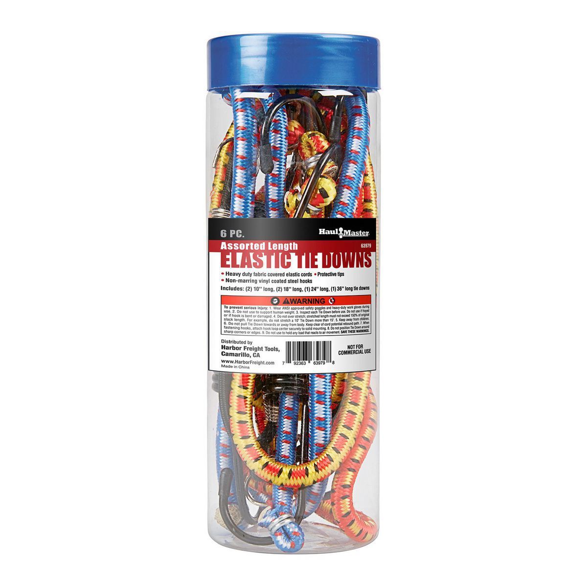 Elastic Stretch Cords 6-Piece H805