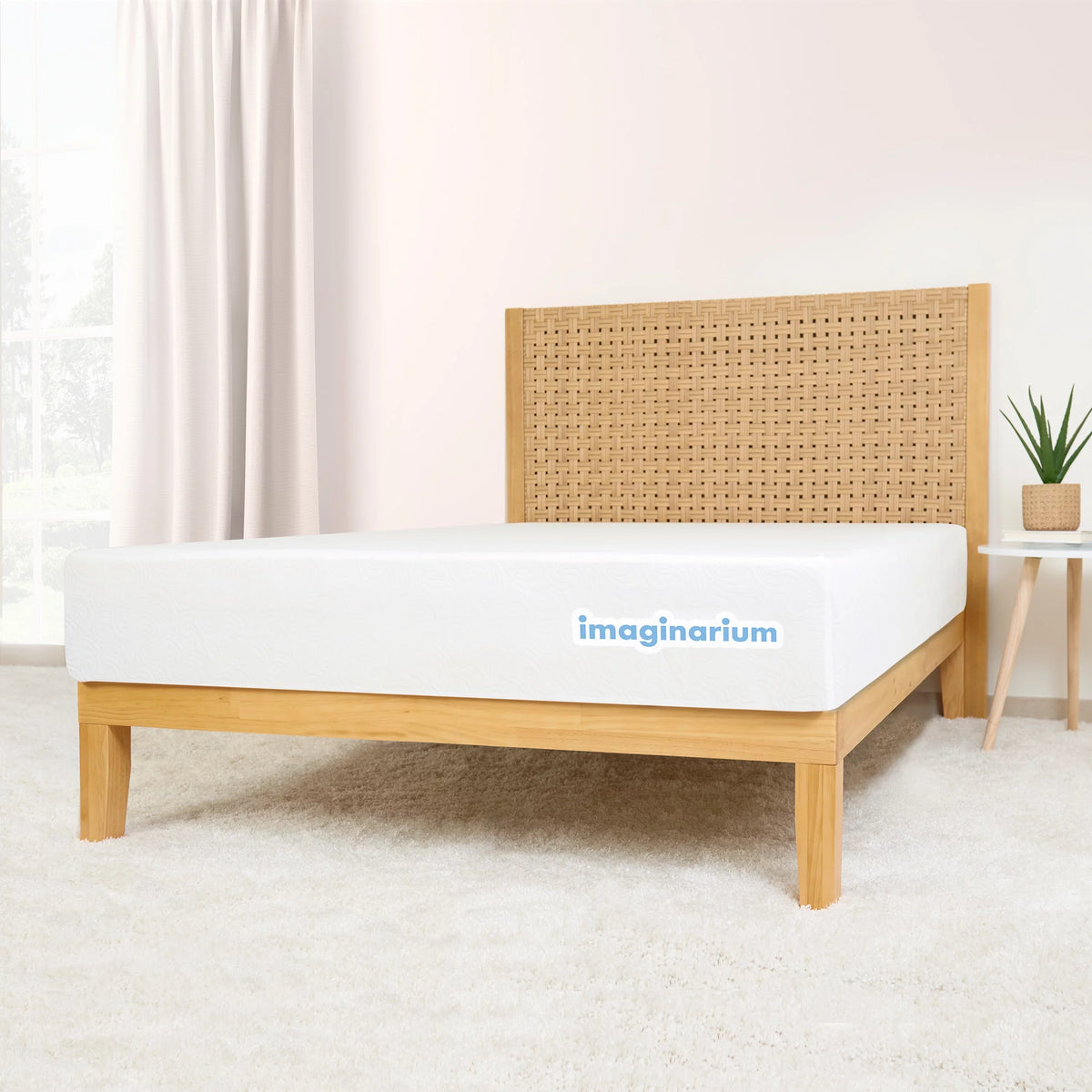 King Memory Foam and Coils Mattress with Antimicrobial Treated Cover R3730