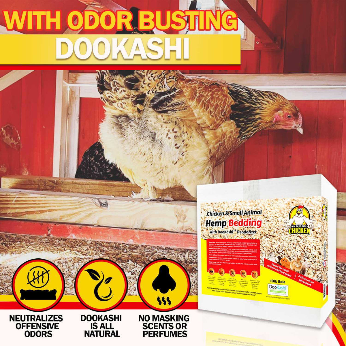 Hemp Chicken Coop Bedding G680