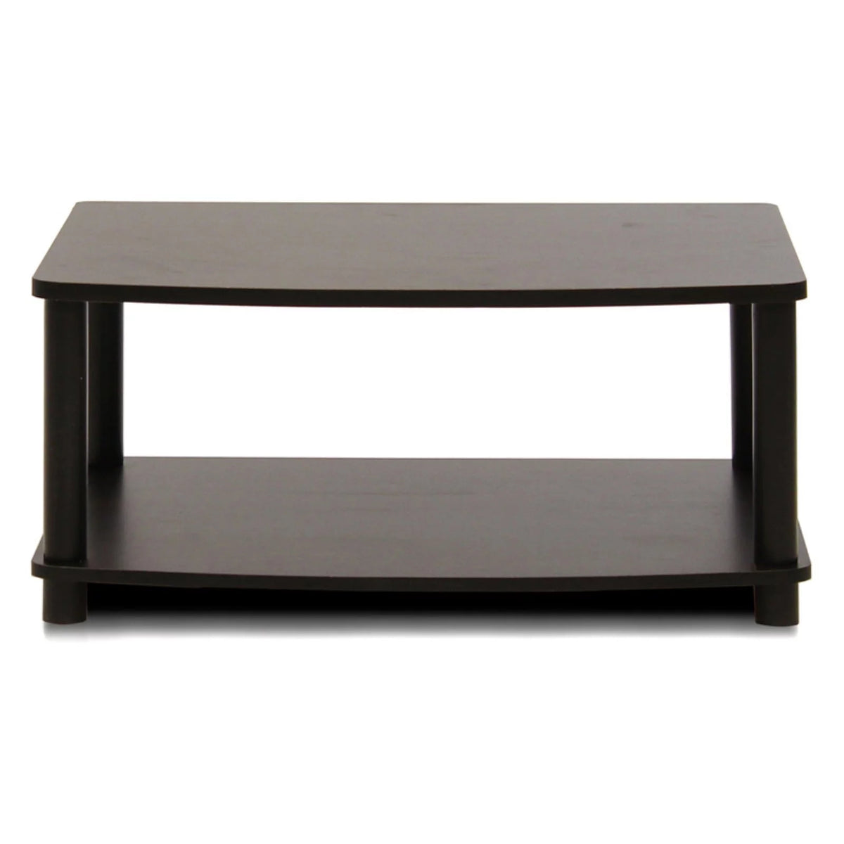 Black 2-Tier Wood TV Stand E9450
