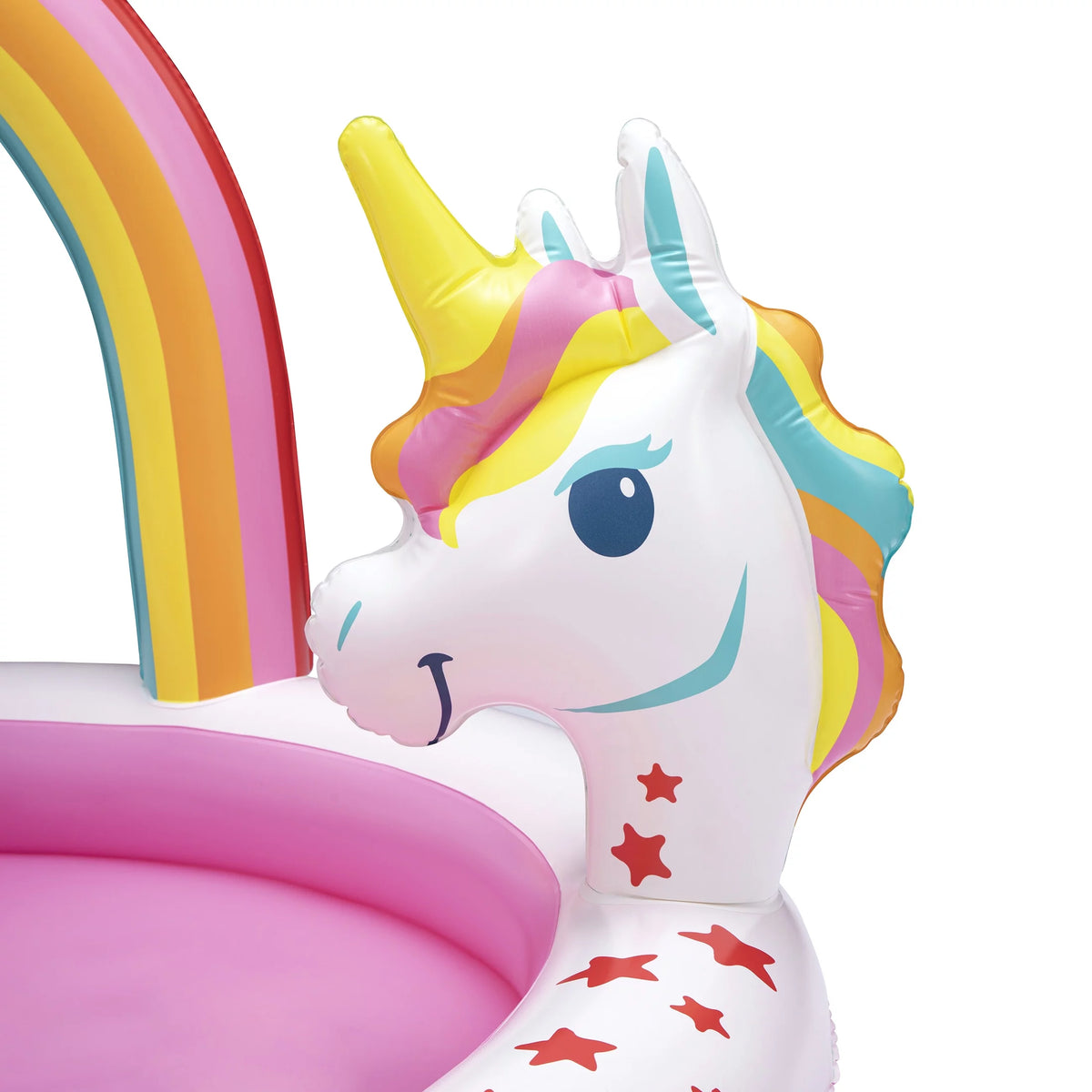 Rainbow Unicorn Kids Splash Pool with Sprinkler F50619