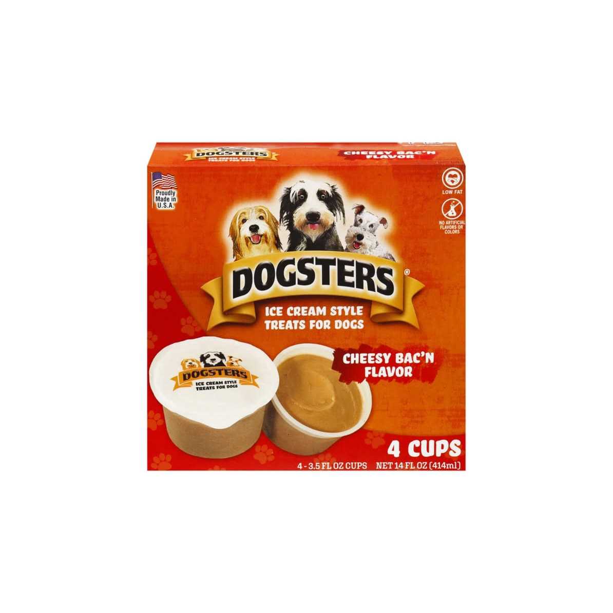 Cheesy Bac’n Flavor Ice Cream Style Dog Treats N843
