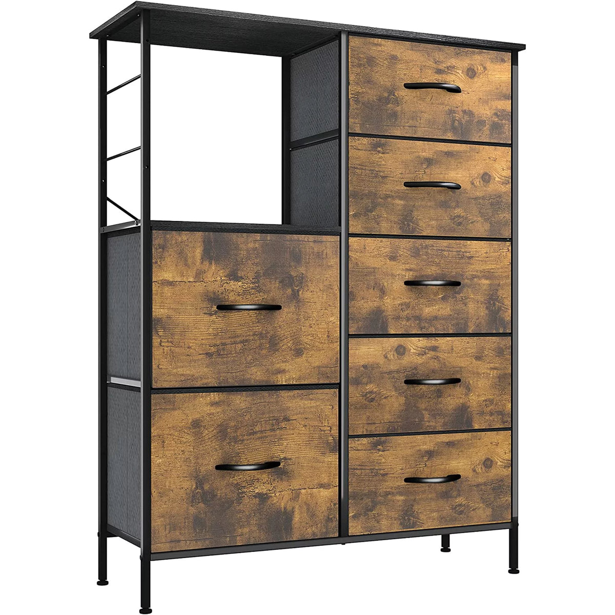 8 Drawer Fabric Dresser J514795